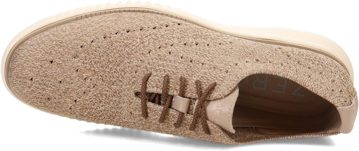 imageCole Haan Mens 2ZEROGRAND Stitchlite Oxford ShoesMortar Sepia