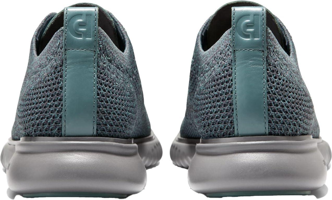 imageCole Haan Mens 2ZEROGRAND Stitchlite Oxford ShoesPavementDecember SkyNorth Atlantic