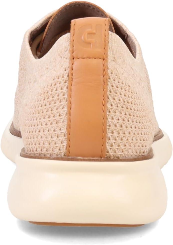 imageCole Haan Mens 2ZEROGRAND Stitchlite Oxford ShoesSand DollarIvory