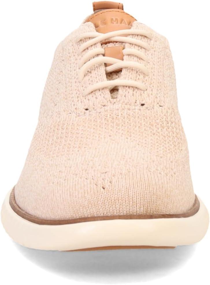 imageCole Haan Mens 2ZEROGRAND Stitchlite Oxford ShoesSand DollarIvory