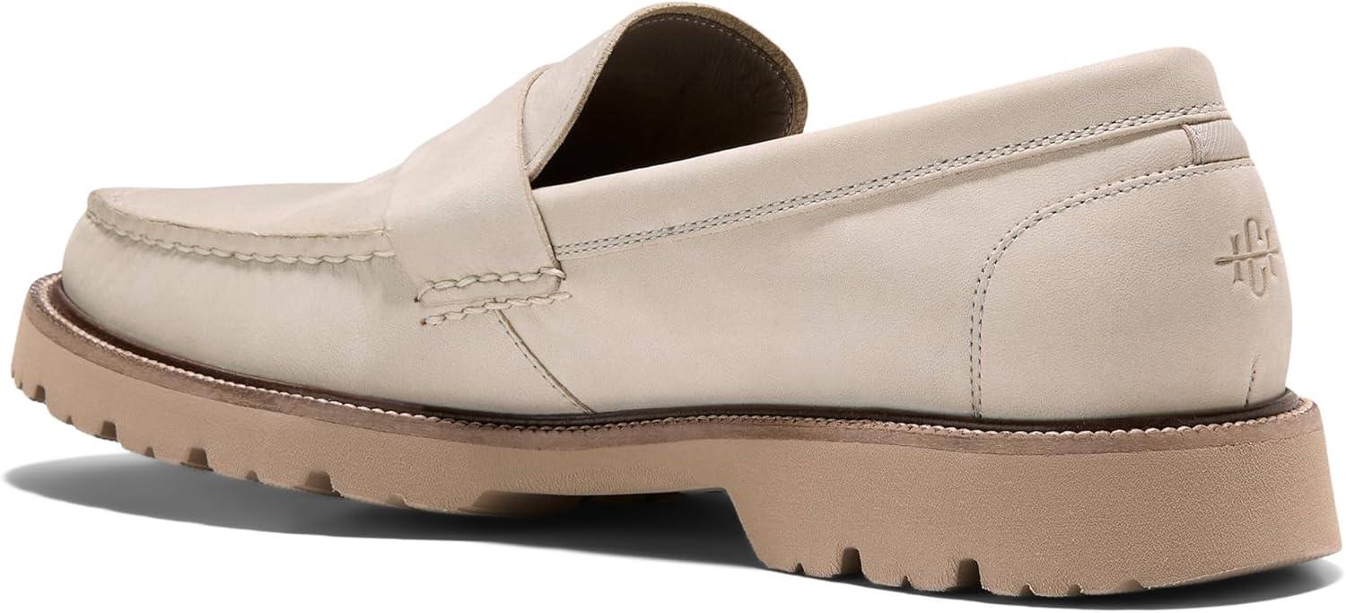 imageCole Haan Mens American Classics Penny LoaferSilver Lining NubuckDark Latte