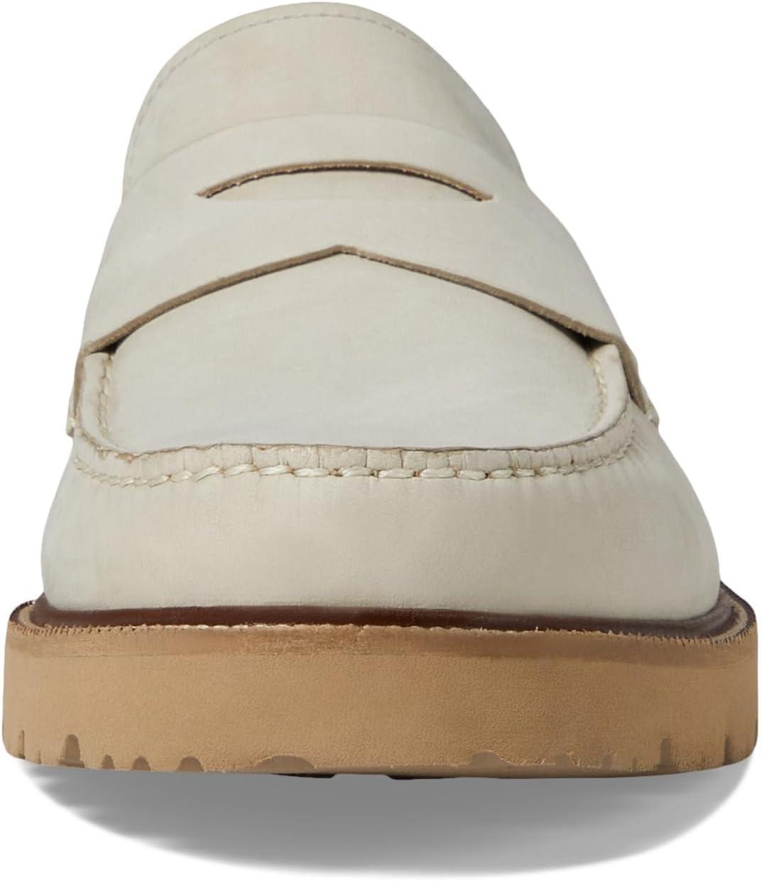 imageCole Haan Mens American Classics Penny LoaferSilver Lining NubuckDark Latte