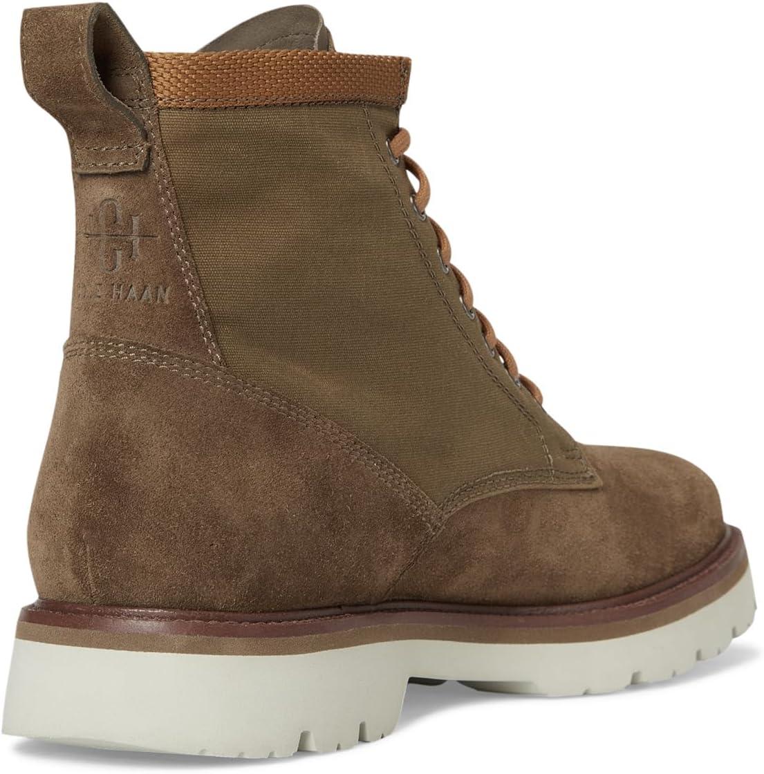 imageCole Haan Mens American Classics Plain Toe Boot Waterproof FashionMorel SuedeGolden HoneyWaterproof