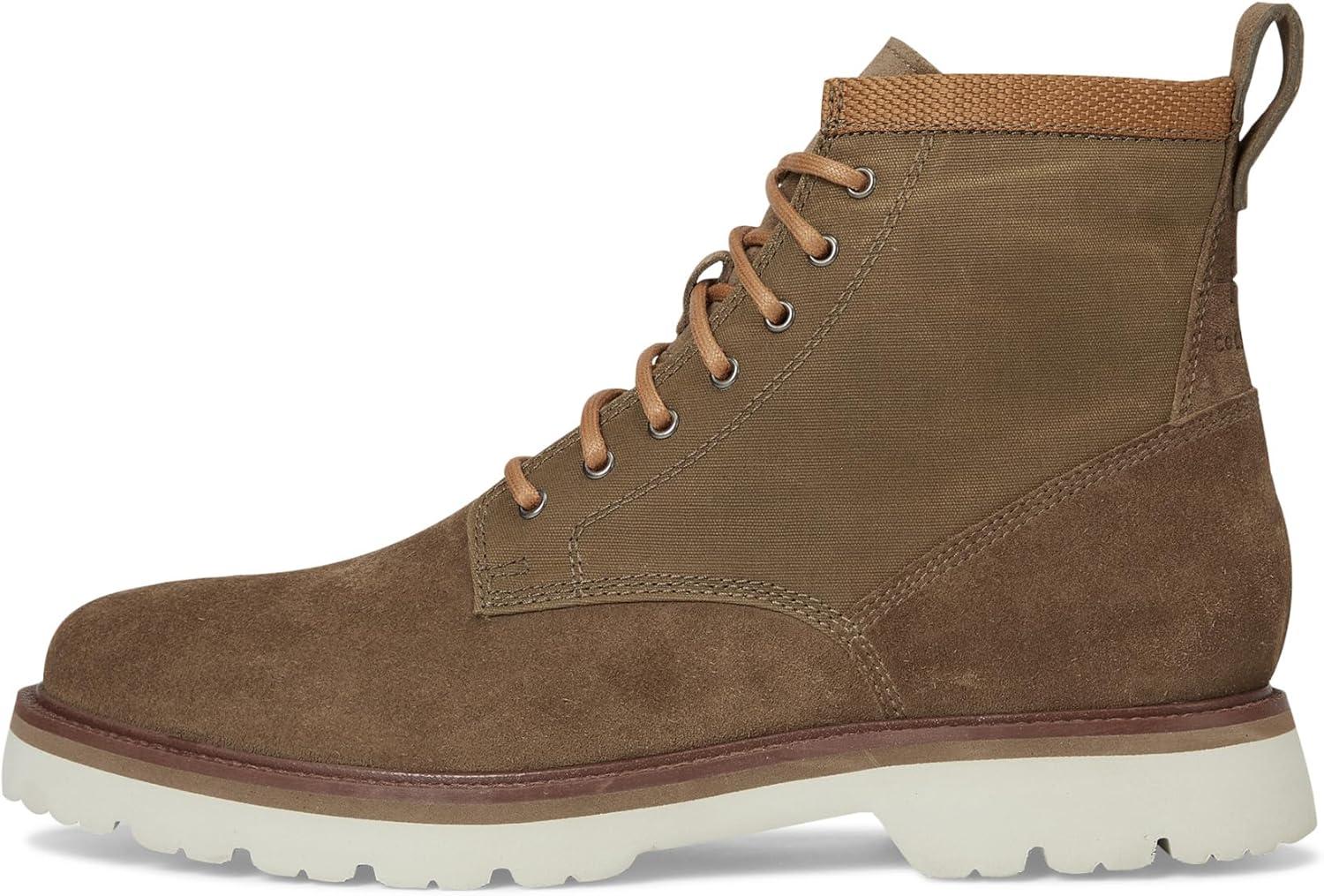 imageCole Haan Mens American Classics Plain Toe Boot Waterproof FashionMorel SuedeGolden HoneyWaterproof