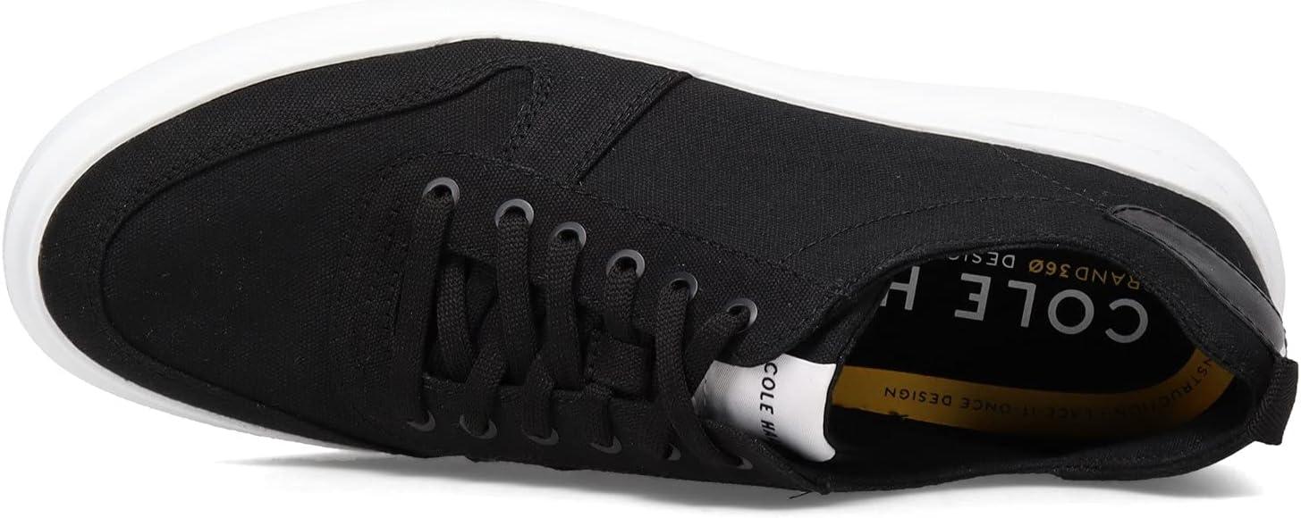 imageCole Haan Mens Generation Zg GolfSleetBlackDirect SneakerBlack CanvasOptic