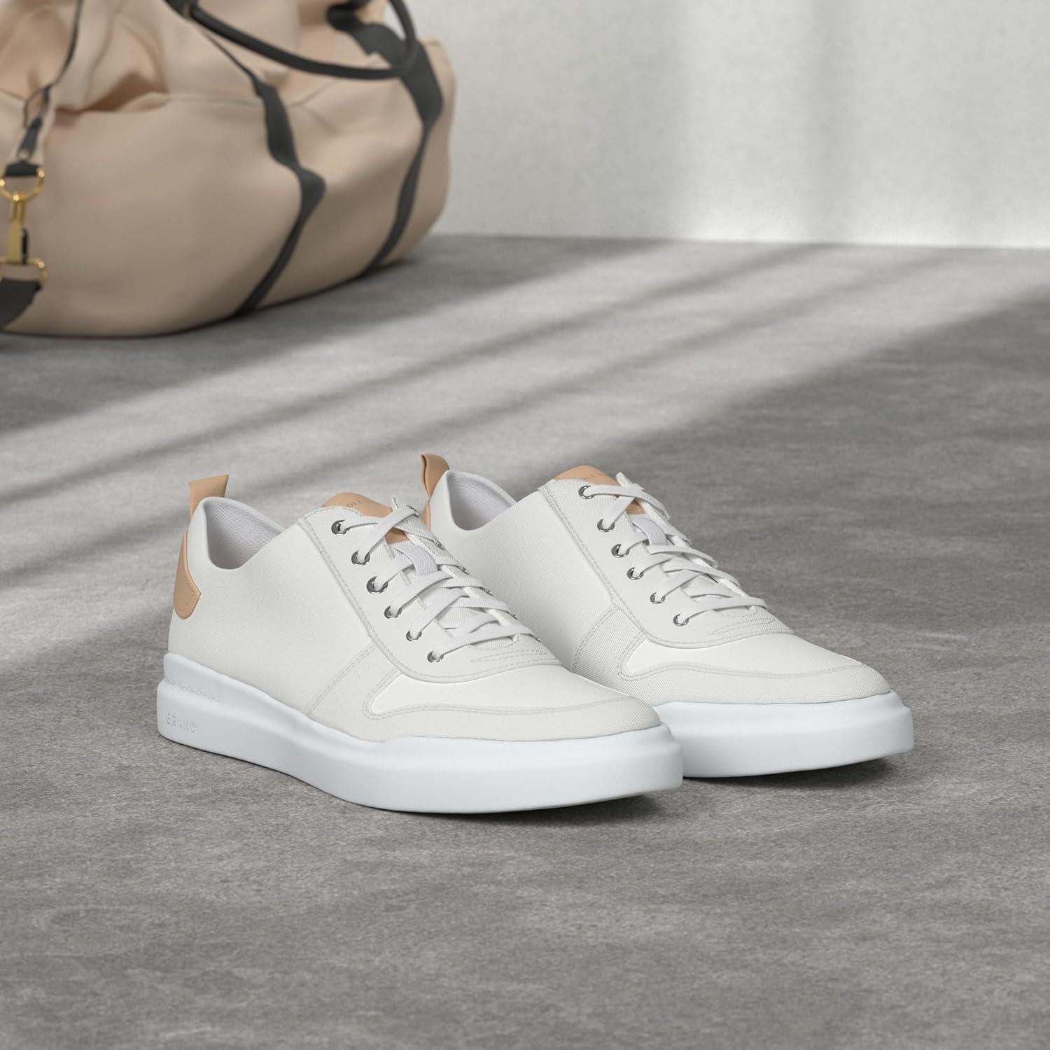 imageCole Haan Mens Generation Zg GolfSleetBlackDirect SneakerIvoryNatural