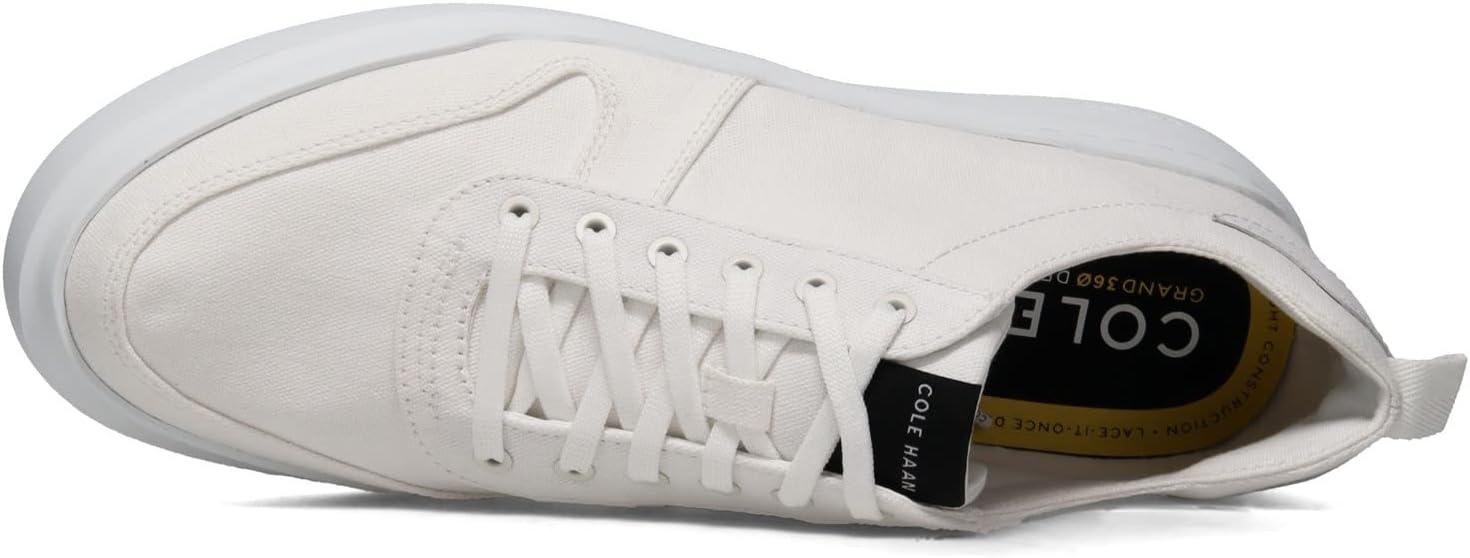 imageCole Haan Mens Generation Zg GolfSleetBlackDirect SneakerOptic White Canvas