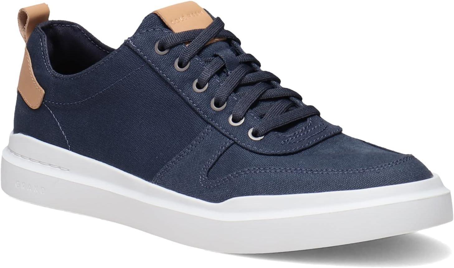 imageCole Haan Mens Generation Zg GolfSleetBlackDirect SneakerVintage Indigo CanvasNatural