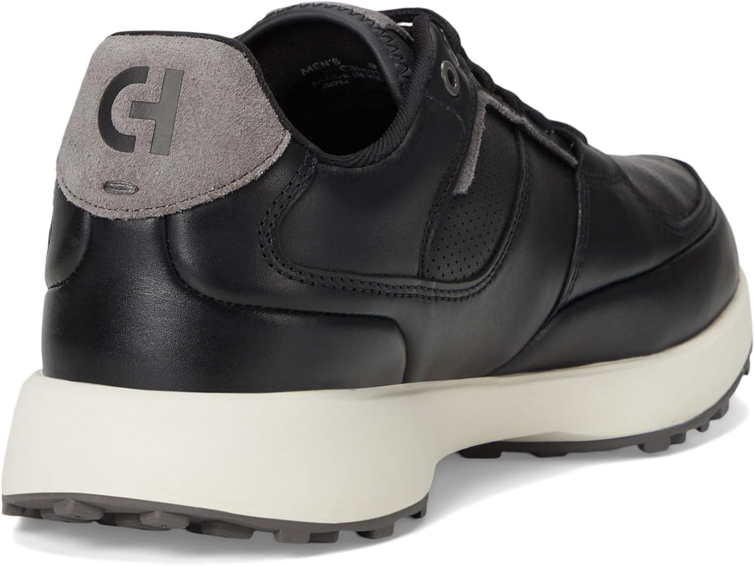 imageCole Haan Mens Grand Crosscourt Downtown SneakersBlkPvmtIvry