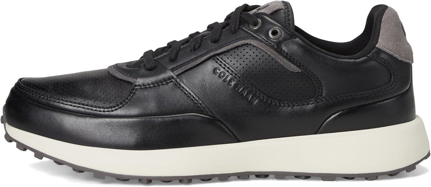 imageCole Haan Mens Grand Crosscourt Downtown SneakersBlkPvmtIvry