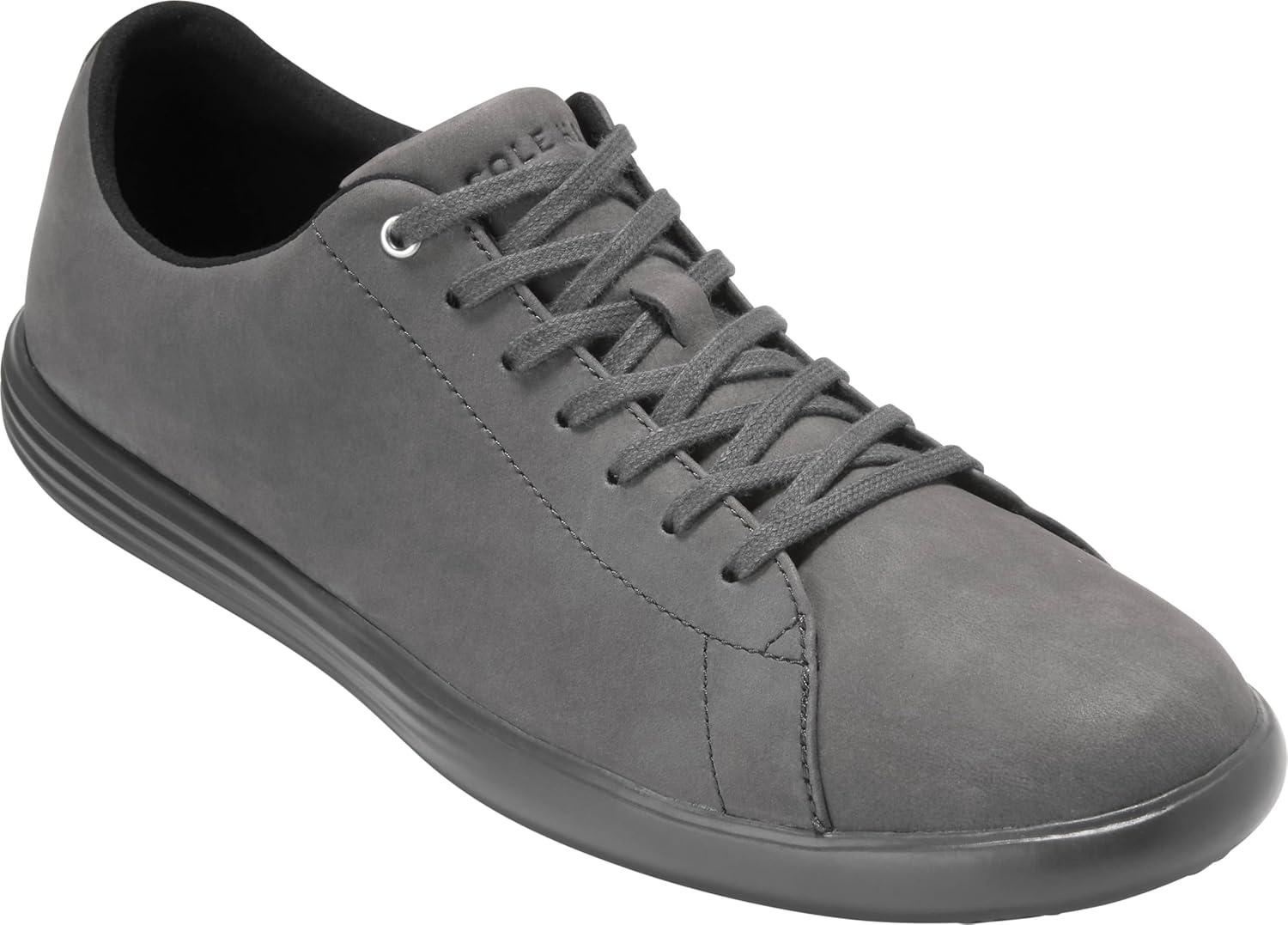 imageCole Haan Mens Grand Crosscourt Leather SneakersRaven NbkRaven