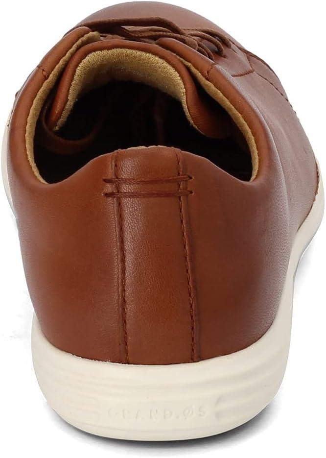 imageCole Haan Mens Grand Crosscourt Leather SneakersTan Leather Burnsh