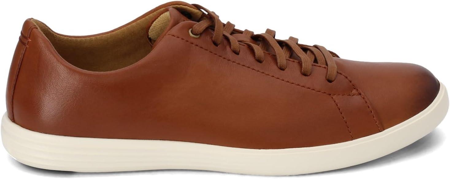 imageCole Haan Mens Grand Crosscourt Leather SneakersTan Leather Burnsh
