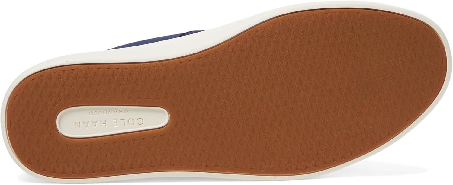 imageCole Haan Mens Grand Crosscourt Modern Perforated SneakersMarine BlueWoodburyIvory