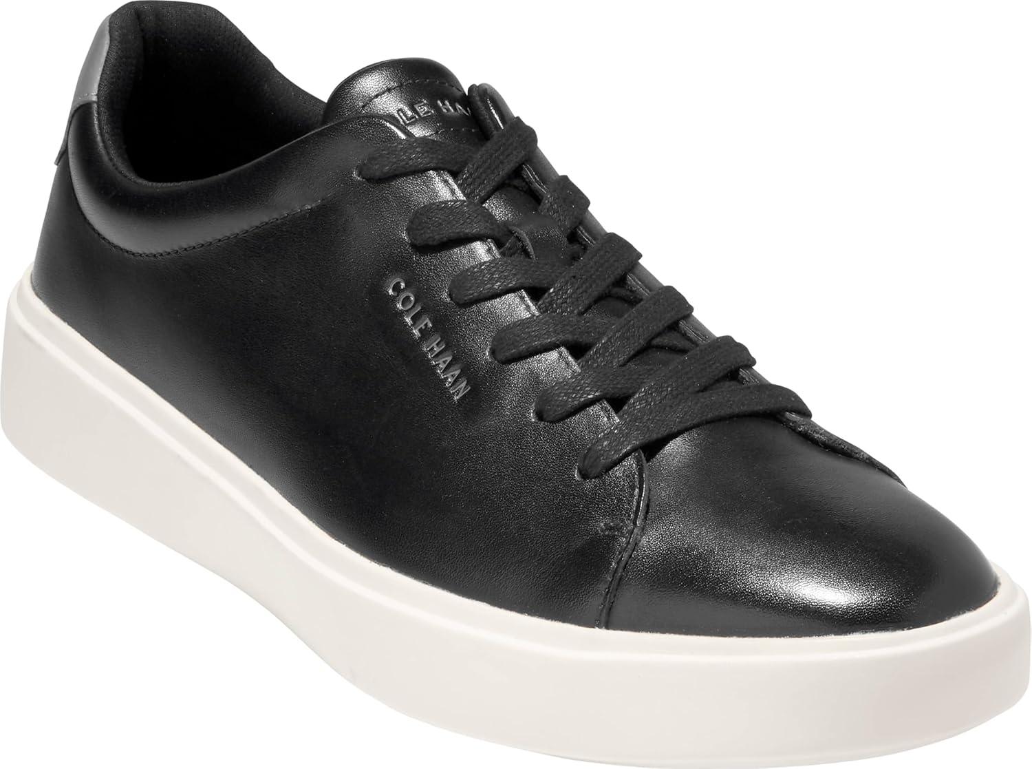 imageCole Haan Mens Grand Crosscourt Traveler SneakerBlackEgret