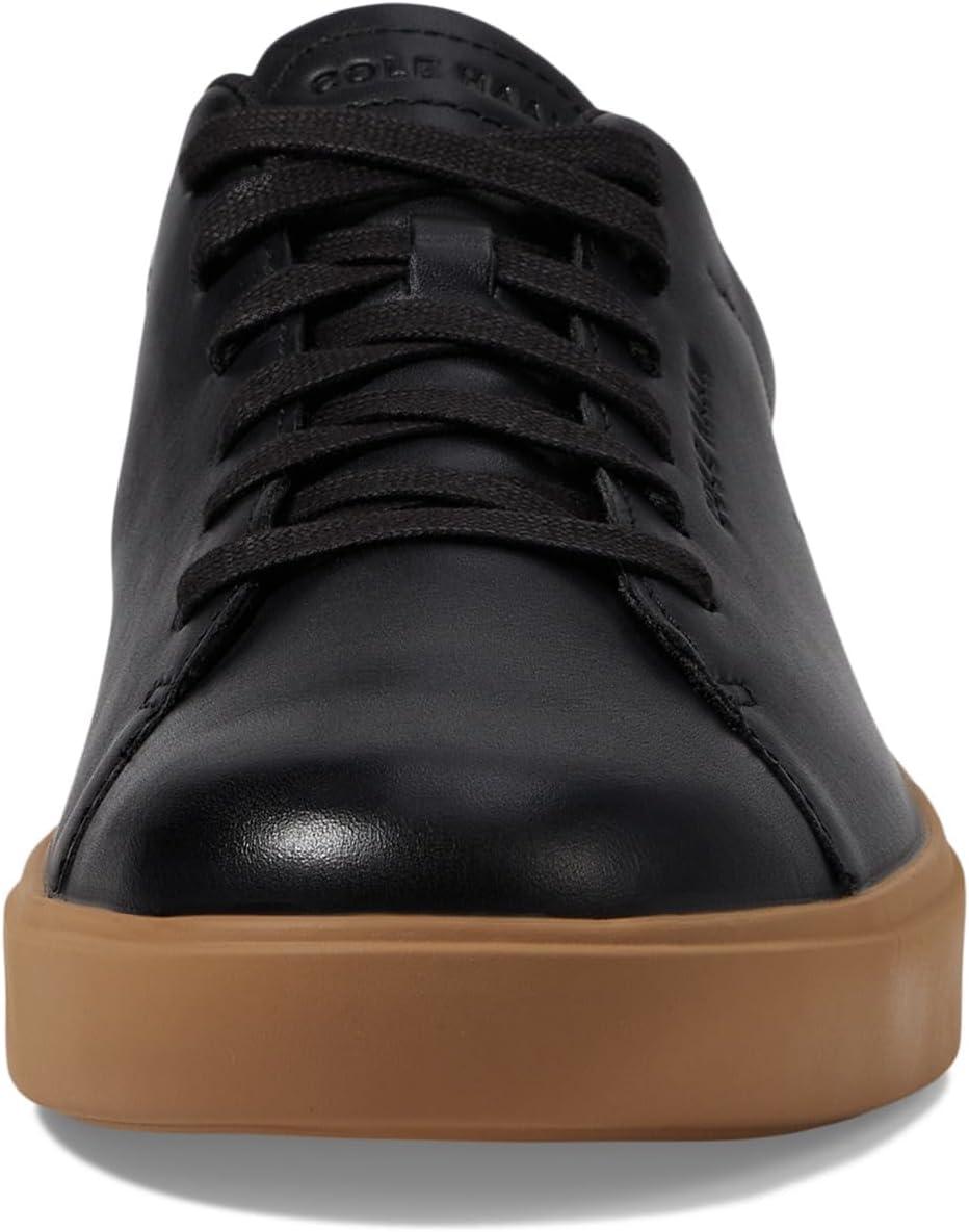 imageCole Haan Mens Grand Crosscourt Traveler SneakerBlackGum Tan