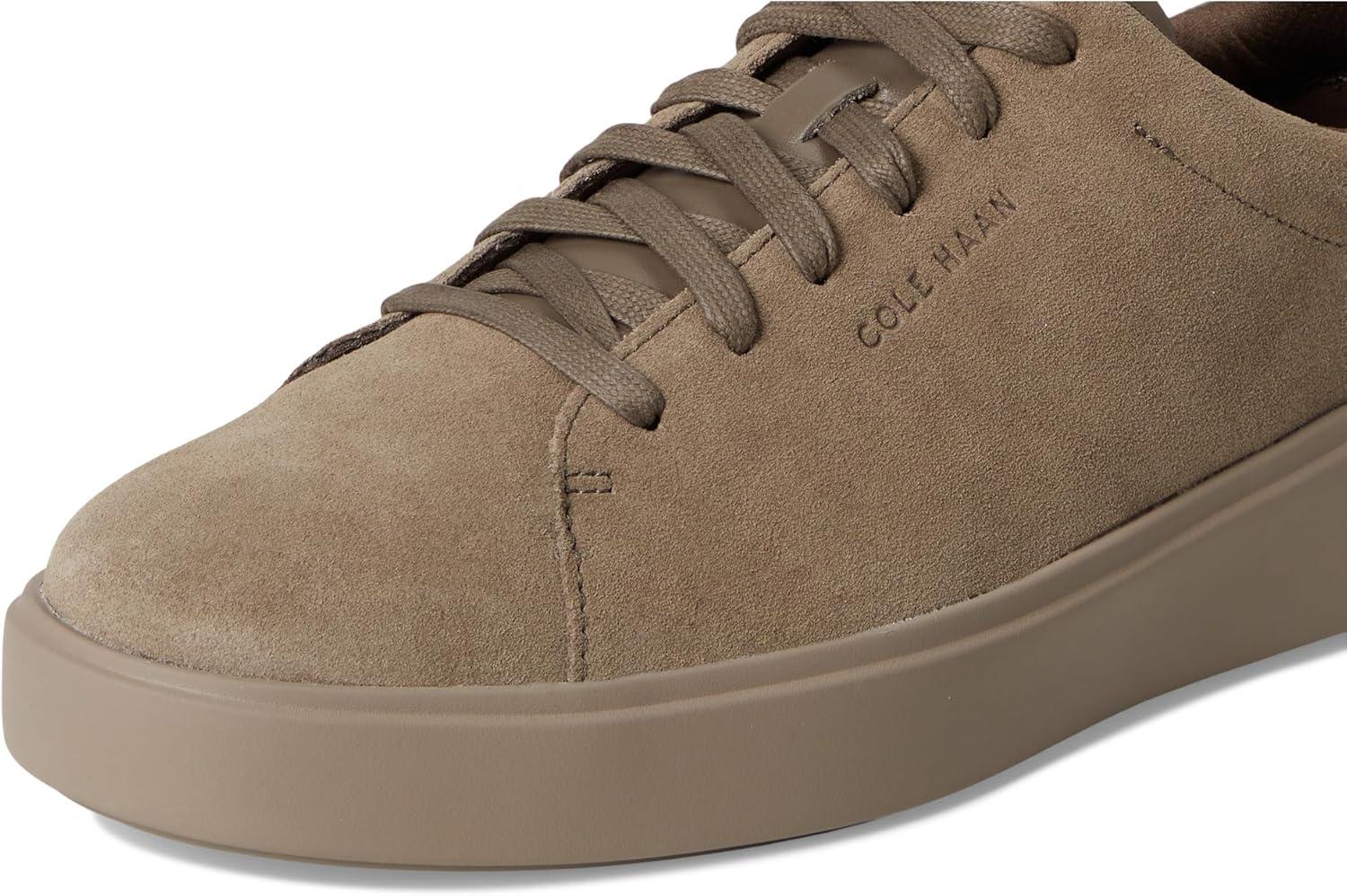 imageCole Haan Mens Grand Crosscourt Traveler SneakerMorel SuedeSpiced BrownIrish Coffee