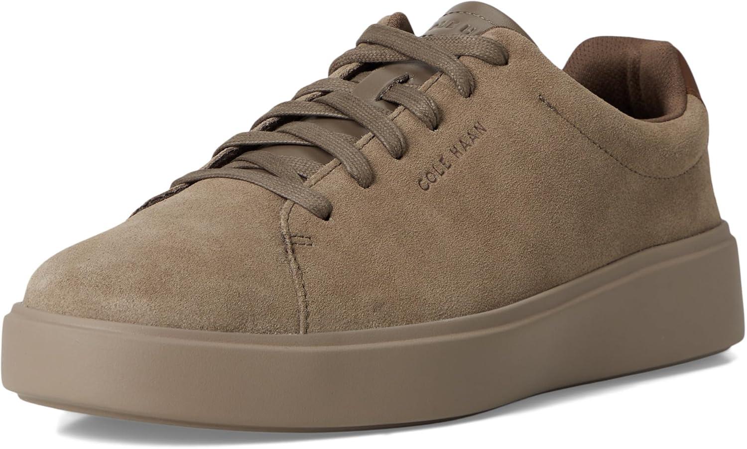 imageCole Haan Mens Grand Crosscourt Traveler SneakerMorel SuedeSpiced BrownIrish Coffee
