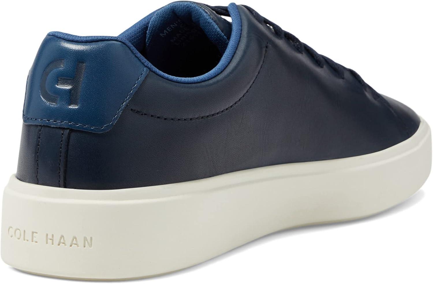 imageCole Haan Mens Grand Crosscourt Traveler SneakerNavy BlazerIvory