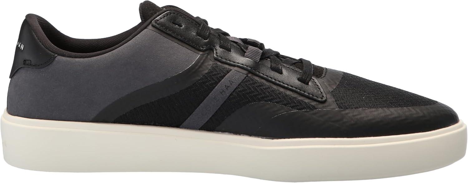 imageCole Haan Mens Grand Crosscourt Winner SneakerBlackGrayIvory
