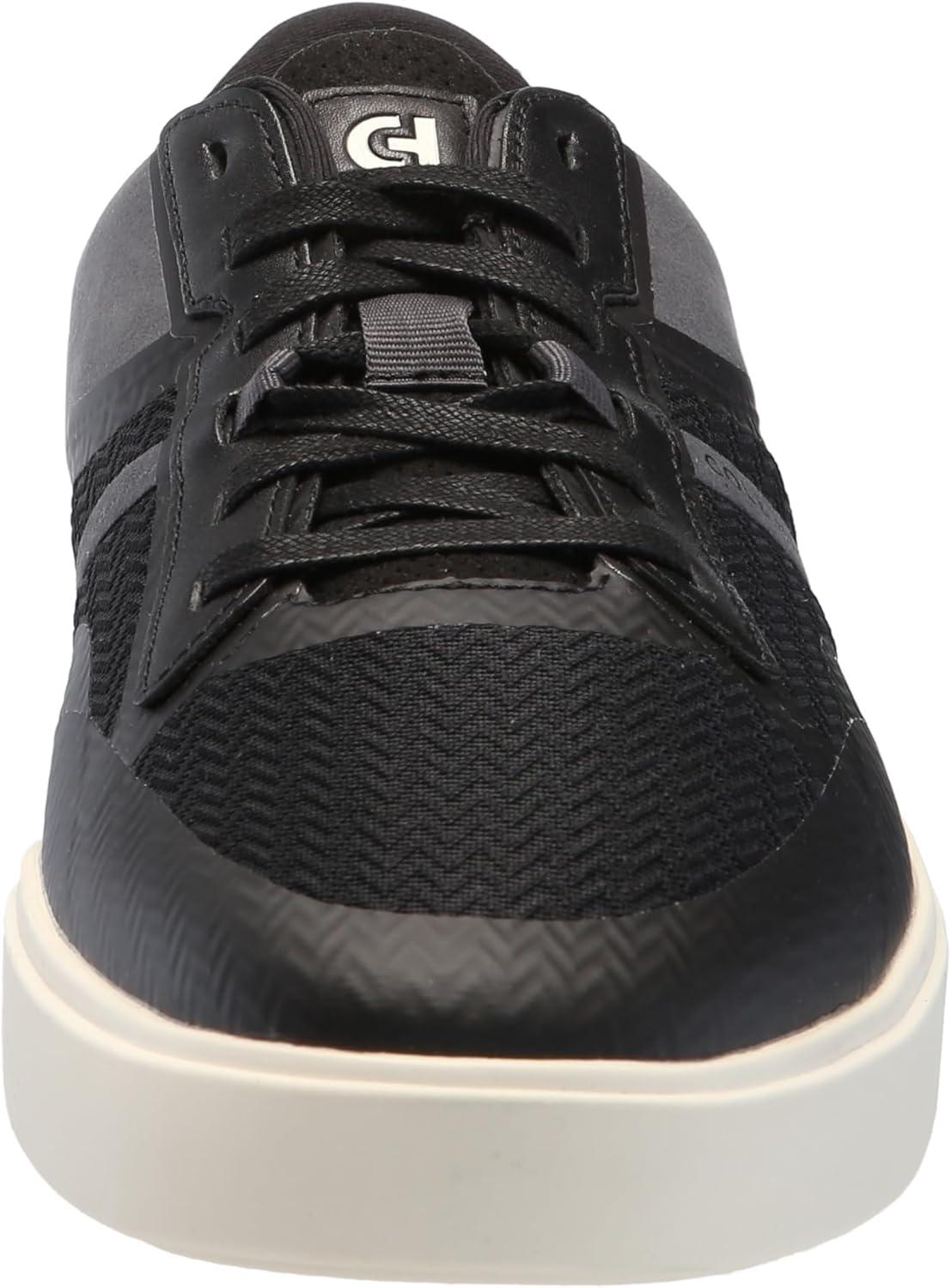 imageCole Haan Mens Grand Crosscourt Winner SneakerBlackGrayIvory