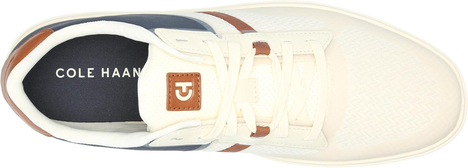 imageCole Haan Mens Grand Crosscourt Winner SneakerIvoryNavy Blazer