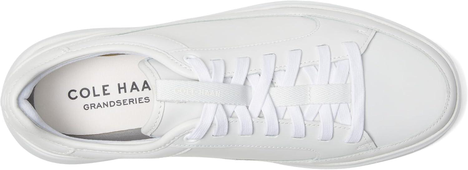 imageCole Haan Mens Grandpro All Day Court Leather SneakerWhiteWhite