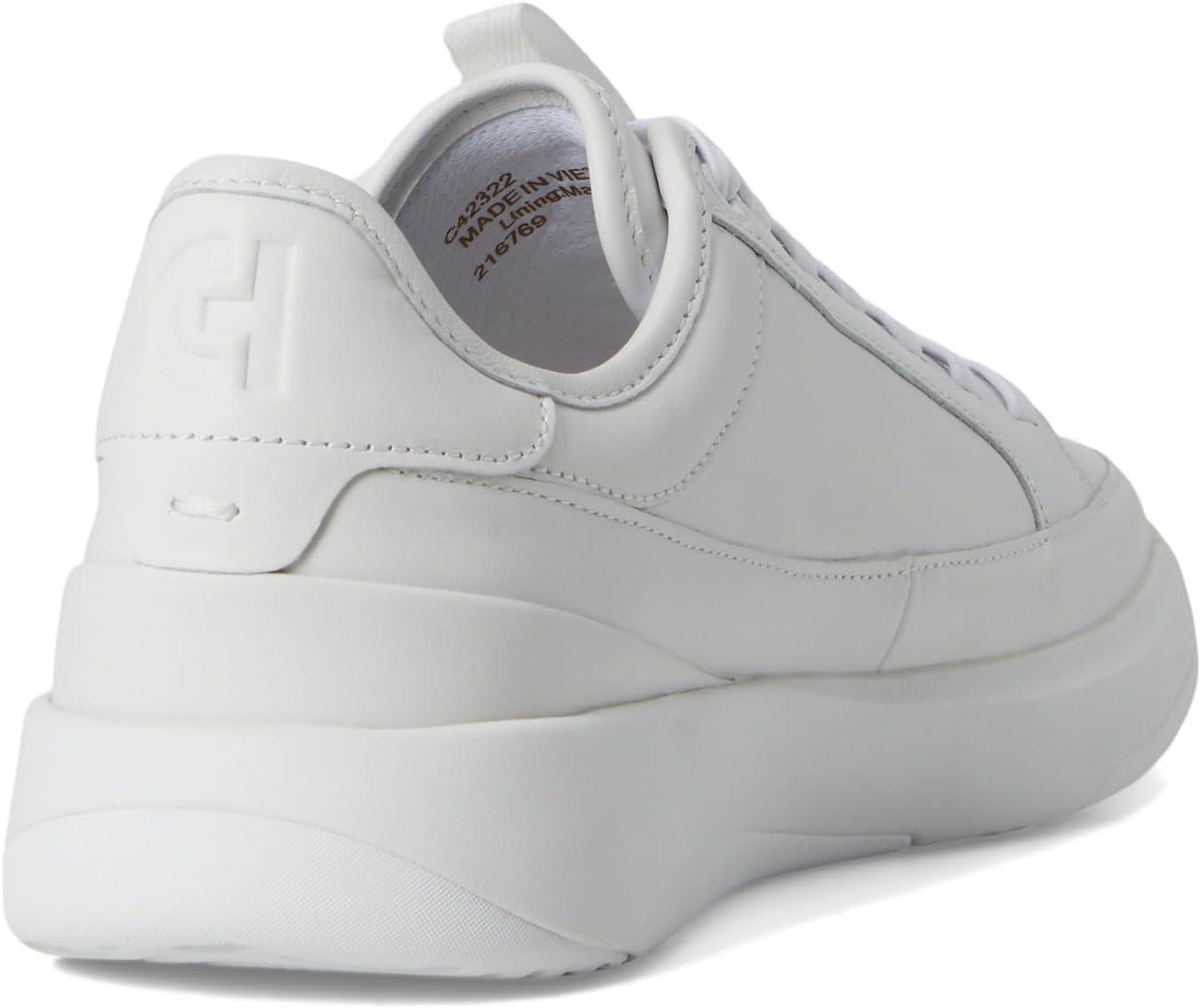 imageCole Haan Mens Grandpro All Day Court Leather SneakerWhiteWhite