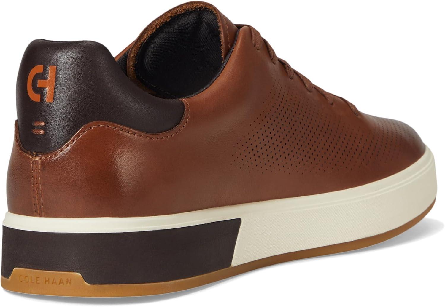imageCole Haan Mens Grandpro Angleace SneakersBrtsh TnDk Choc