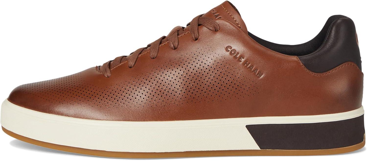 imageCole Haan Mens Grandpro Angleace SneakersBrtsh TnDk Choc