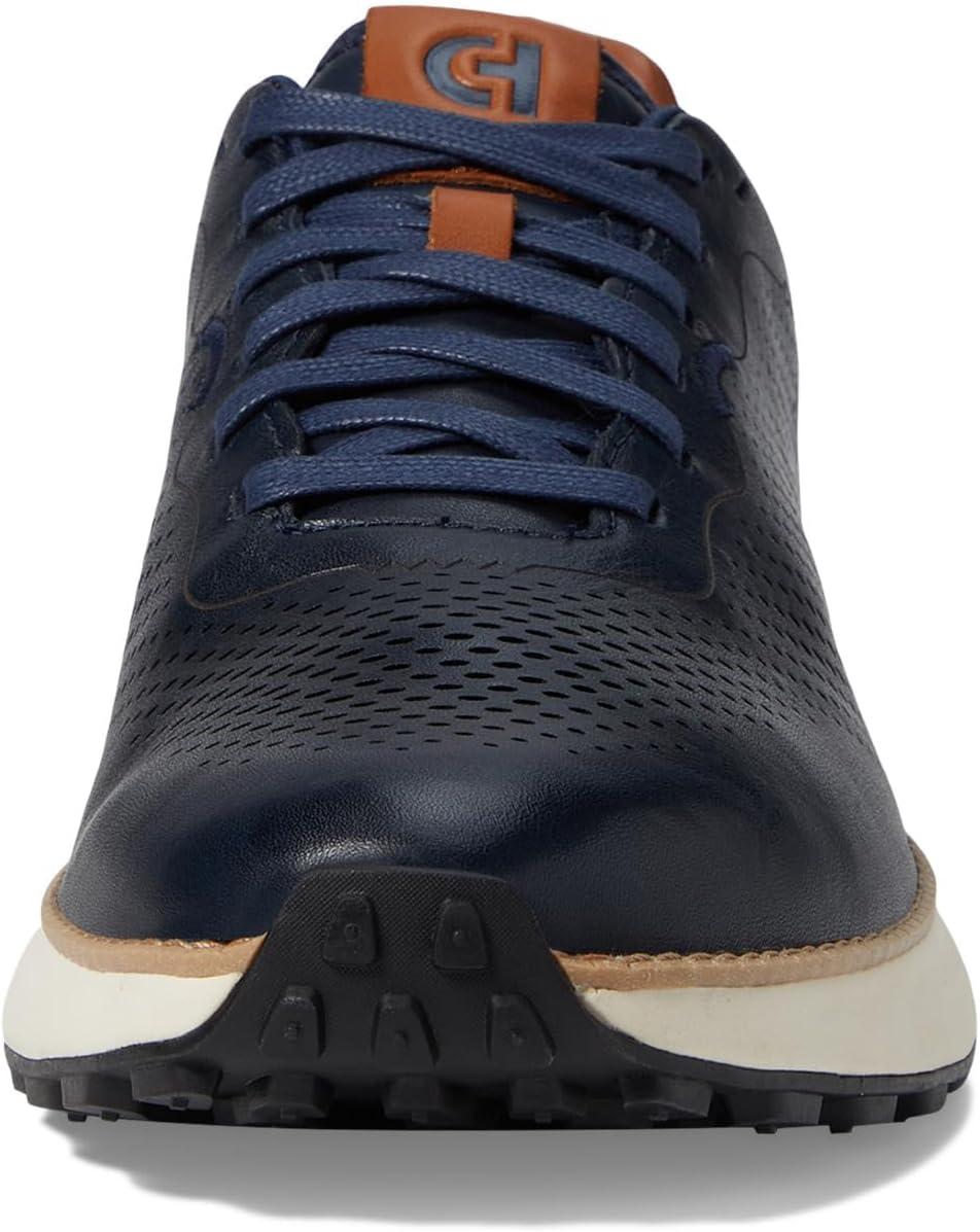 imageCole Haan Mens Grandpro Ashland Laser Perf SneakerNavy BlazerIvory