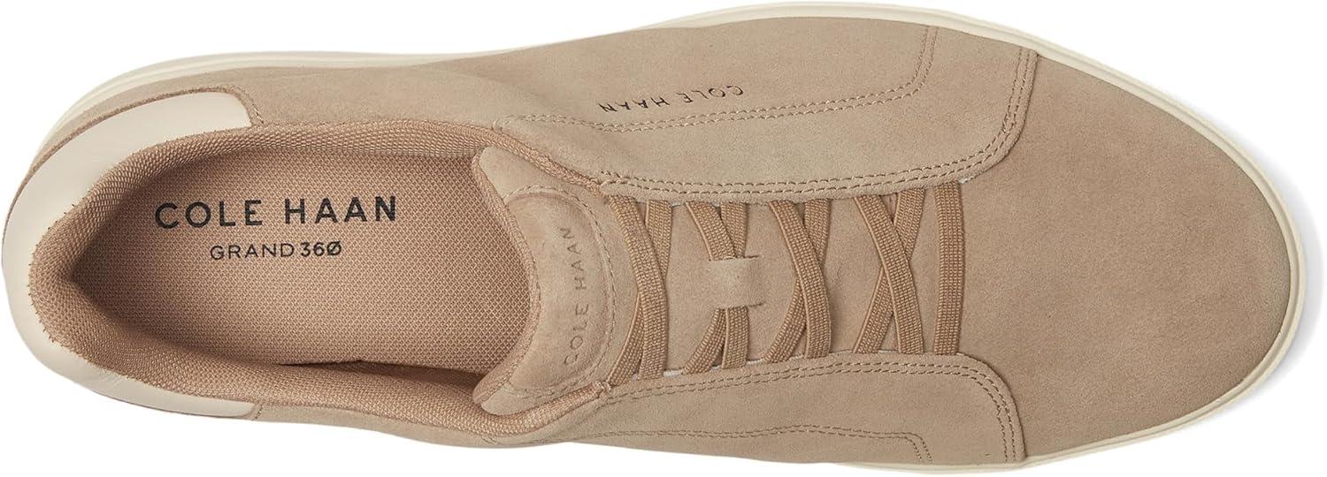 imageCole Haan Mens Grandpro Luxe Slipon SneakersBirch Beige Suede