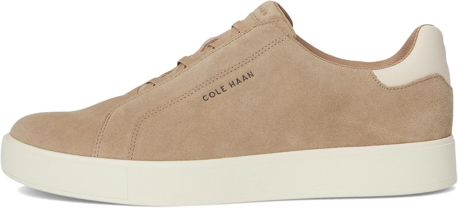 imageCole Haan Mens Grandpro Luxe Slipon SneakersBirch Beige Suede