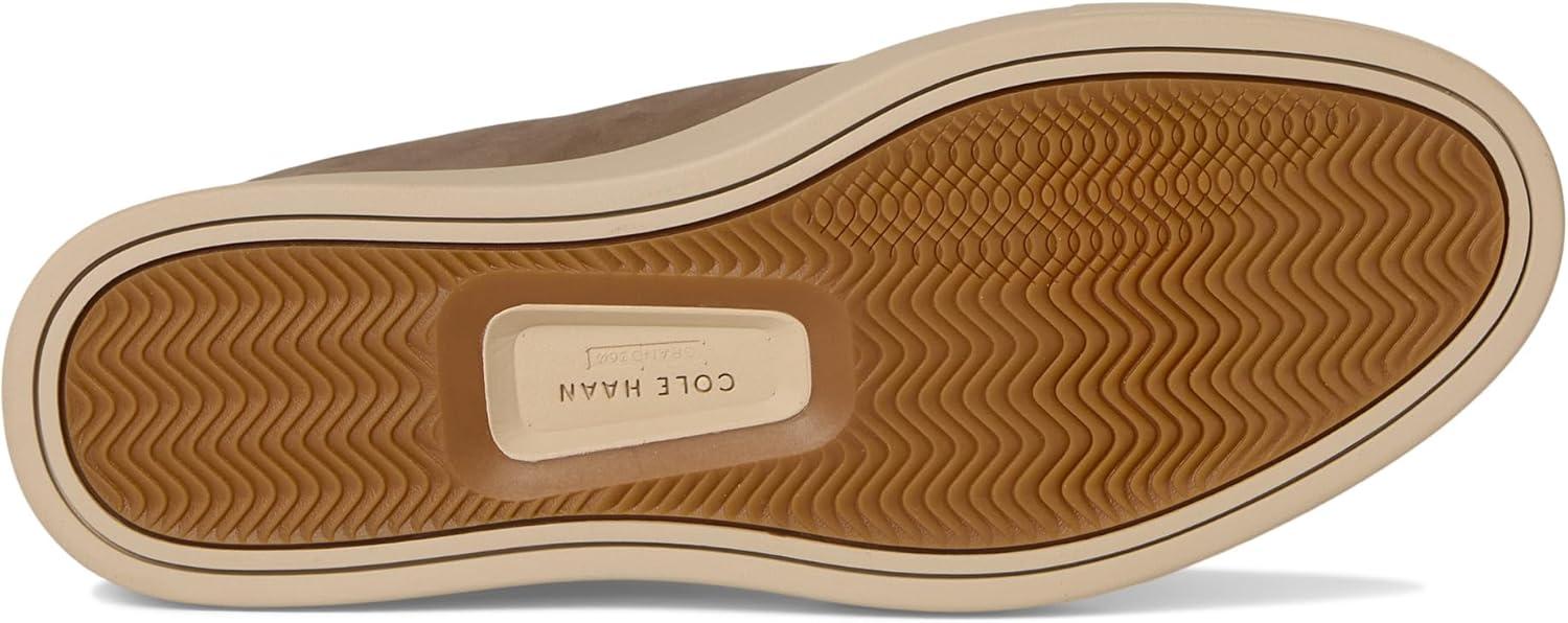 imageCole Haan Mens Grandpro Luxe Slipon SneakersMorel NubuckDark ChocolateOxford Tan