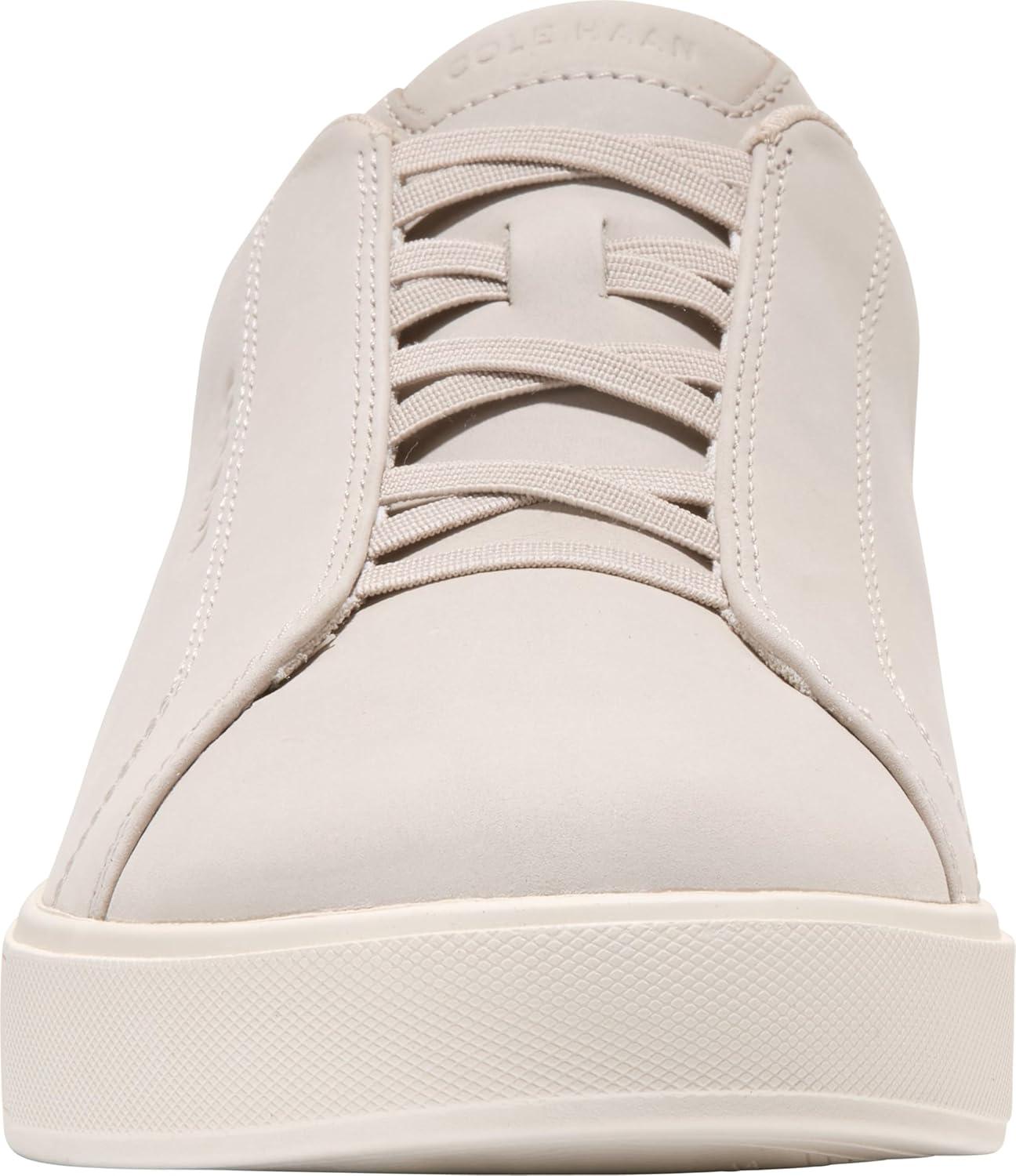 imageCole Haan Mens Grandpro Luxe Slipon SneakersSlvr Lning NbkIvr