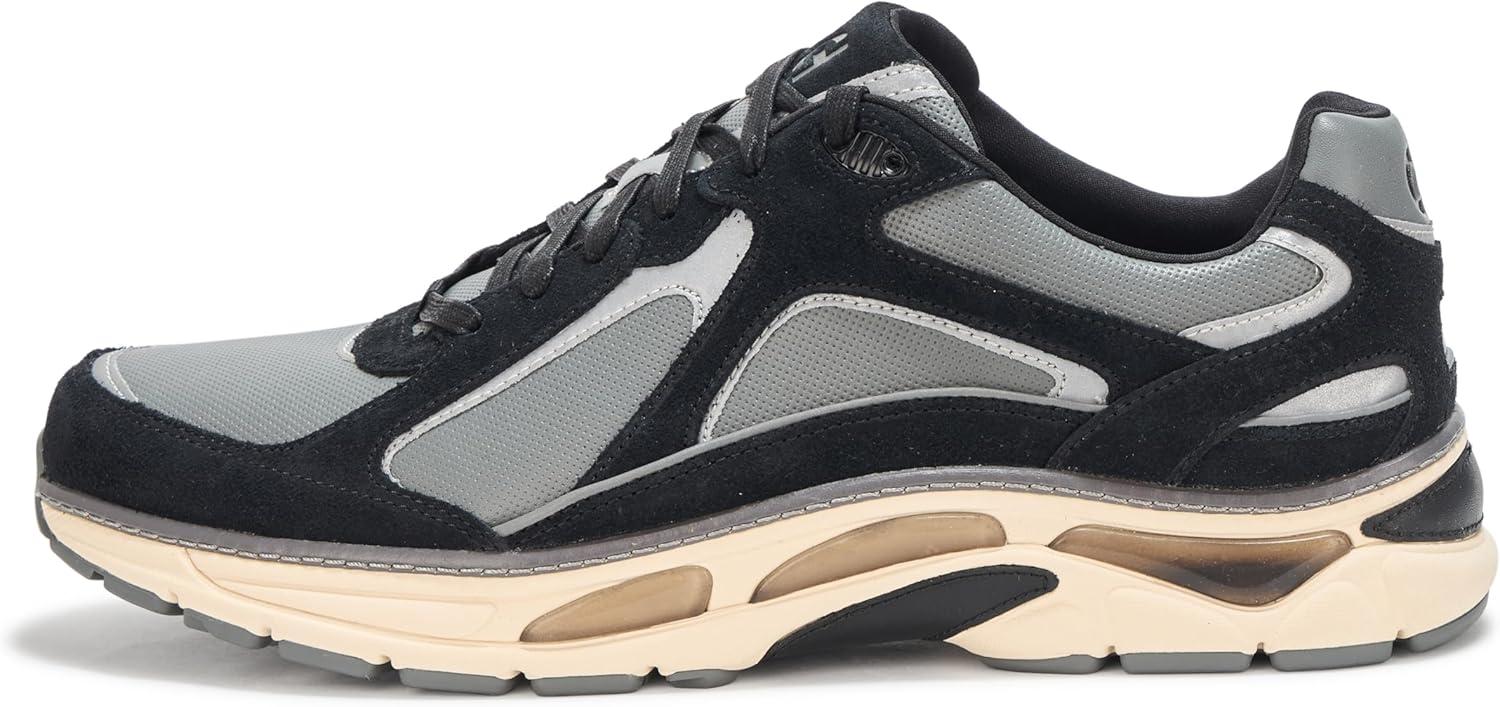 imageCole Haan Mens Grandpro Millenia Runners SneakerBlkLava SmkIvry