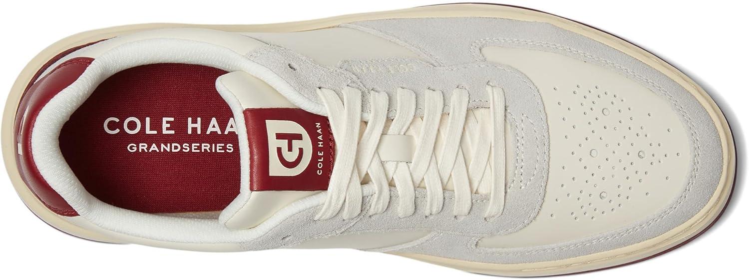 imageCole Haan Mens Grandpro Rally Canvas Ii SneakerIvoryCabernet