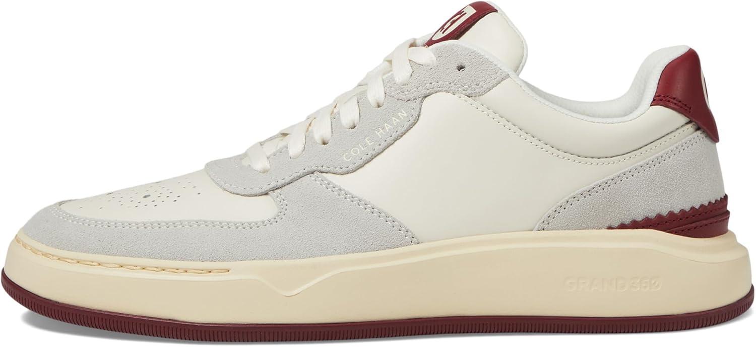 imageCole Haan Mens Grandpro Rally Canvas Ii SneakerIvoryCabernet