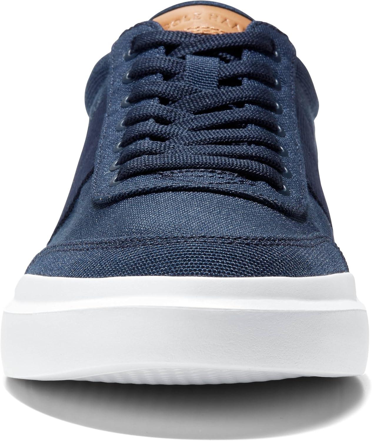 imageCole Haan Mens Grandpro Rally Canvas Ii SneakerNavyNat TanWhite