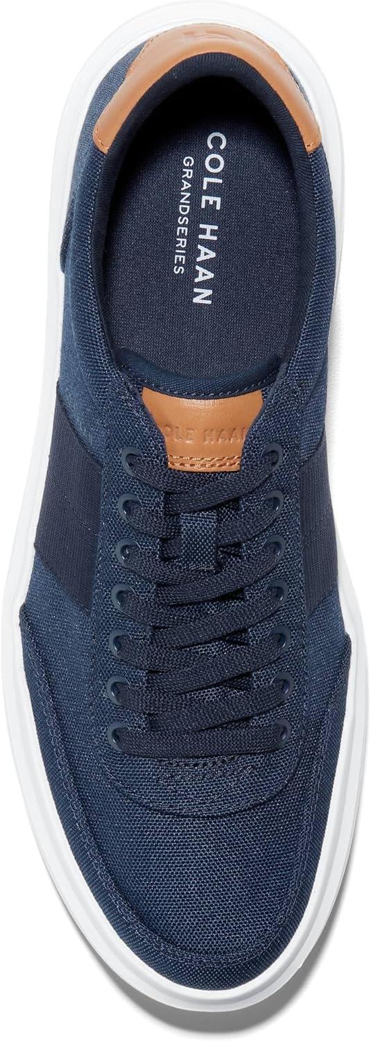 imageCole Haan Mens Grandpro Rally Canvas Ii SneakerNavyNat TanWhite
