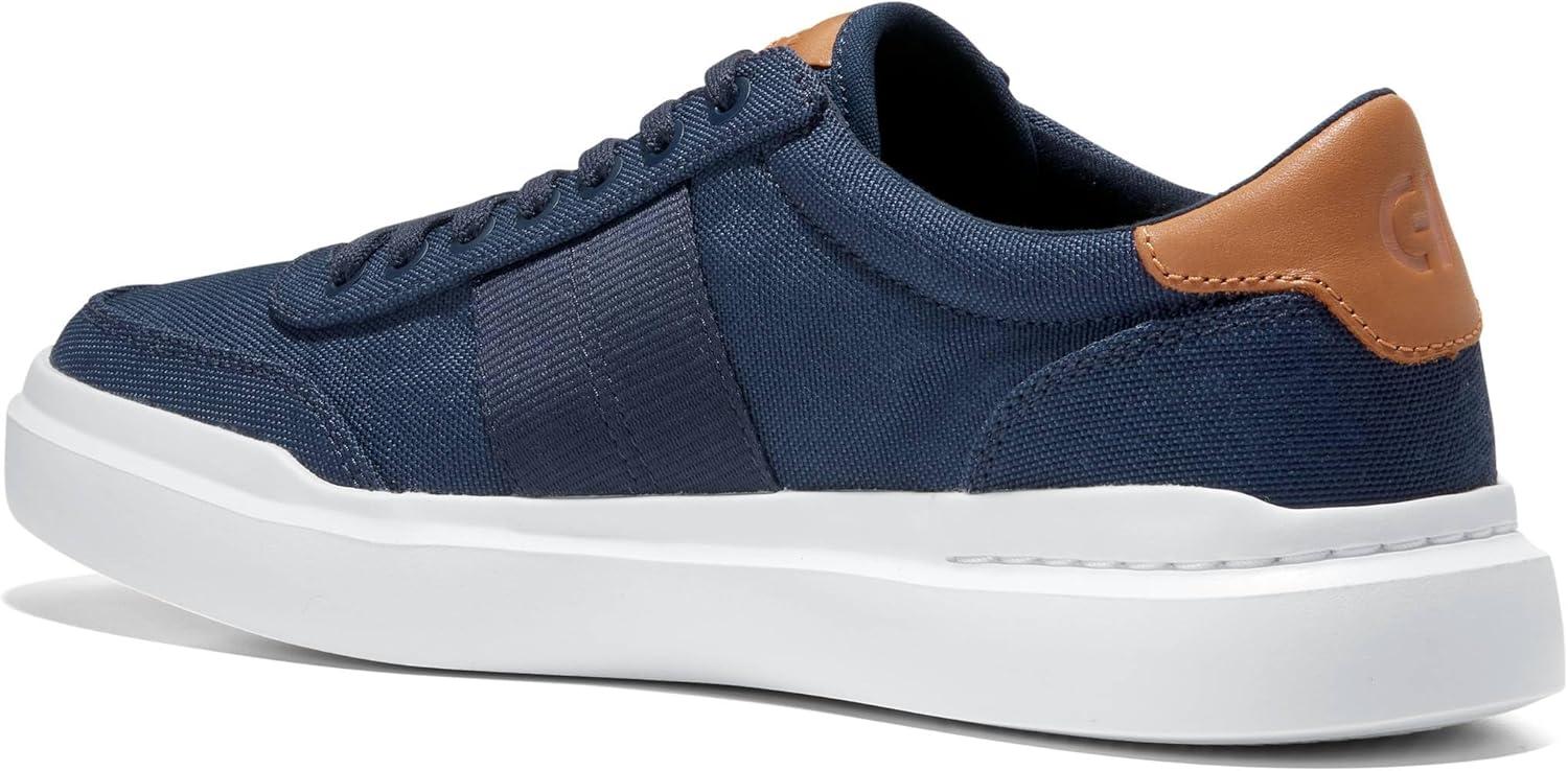 imageCole Haan Mens Grandpro Rally Canvas Ii SneakerNavyNat TanWhite
