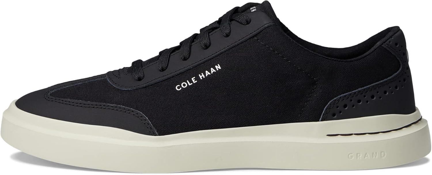 imageCole Haan Mens Grandpro Rally Canvas TToe SneakersBlackSilver Birch