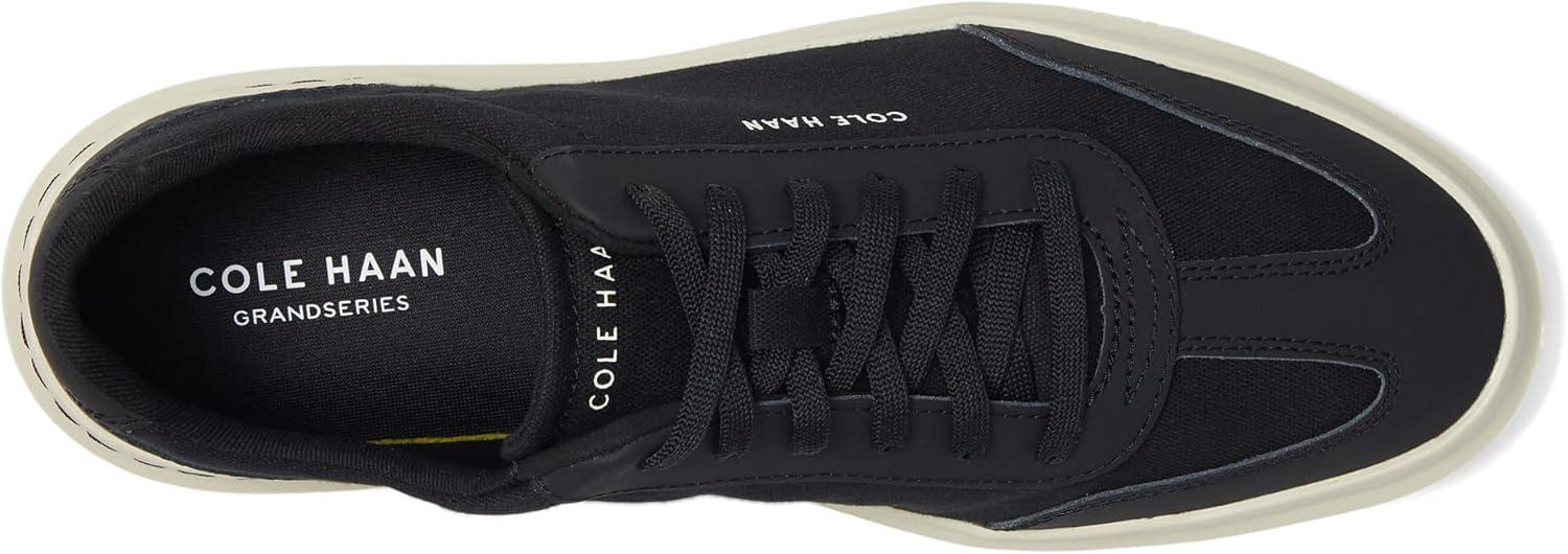 imageCole Haan Mens Grandpro Rally Canvas TToe SneakersBlackSilver Birch
