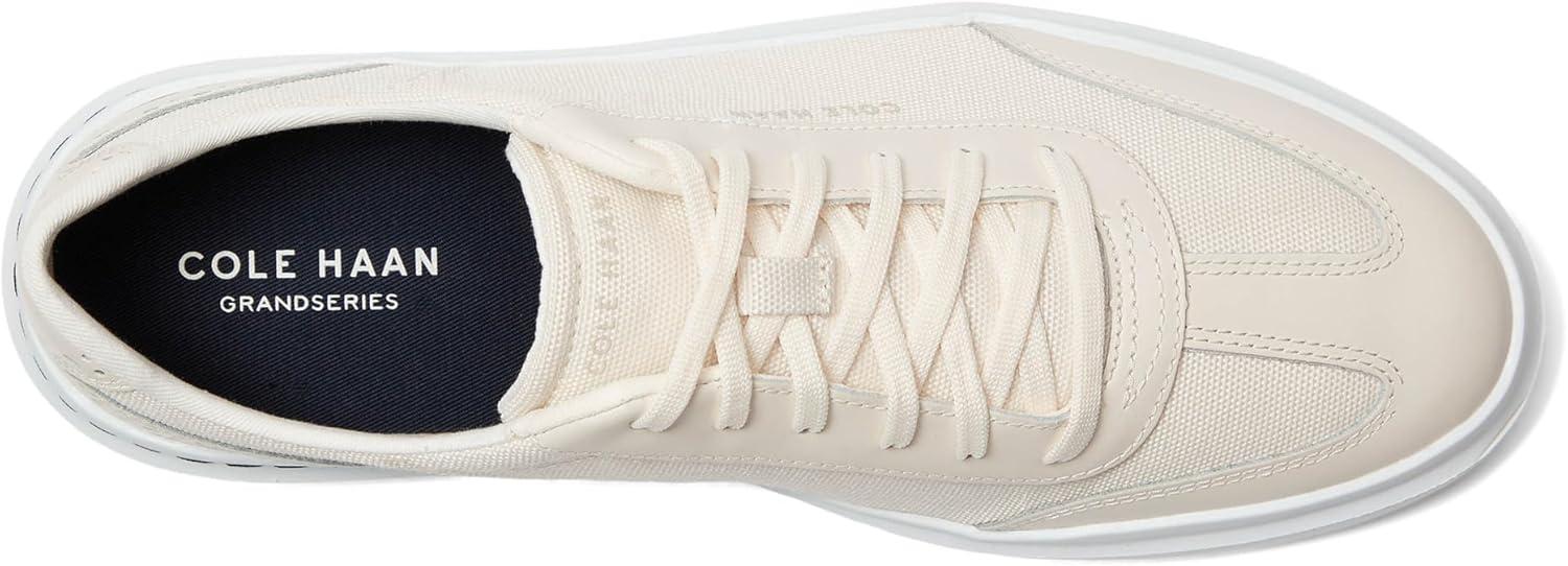 imageCole Haan Mens Grandpro Rally Canvas TToe SneakersIvory