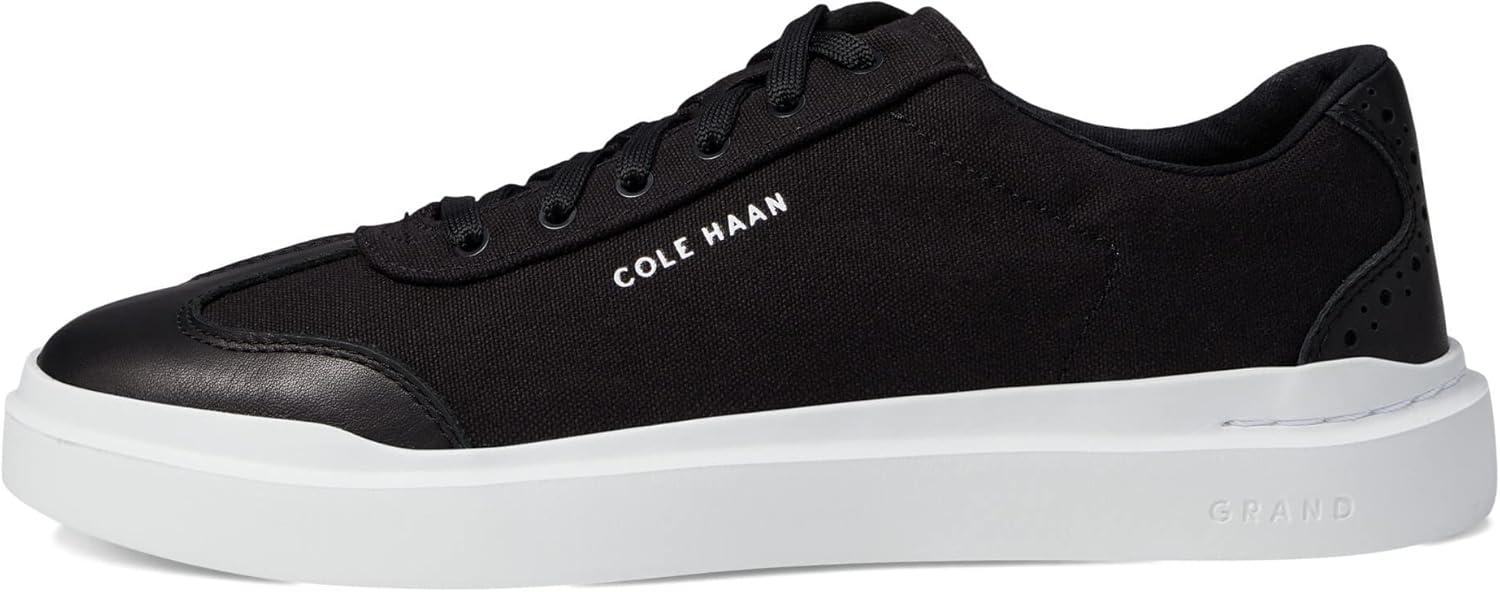 imageCole Haan Mens Grandpro Rally Laser Cut SneakerBlackOptic White