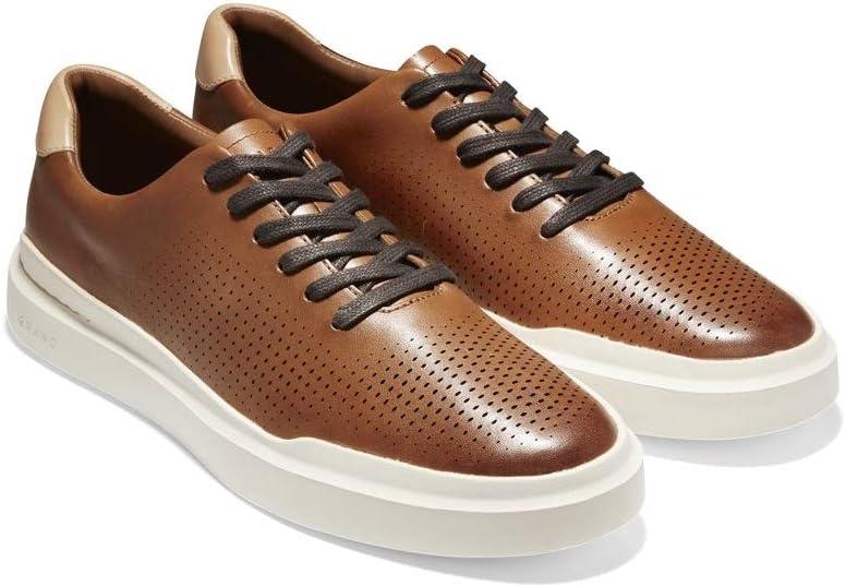 imageCole Haan Mens Grandpro Rally Laser Cut SneakerBritish TanIvor