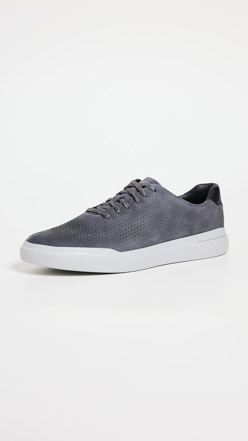imageCole Haan Mens Grandpro Rally Laser Cut SneakerGrey Pinstripe