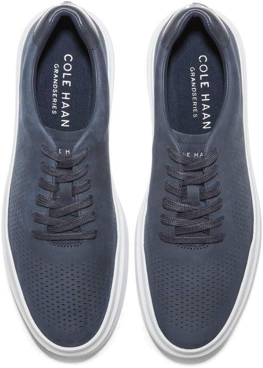 imageCole Haan Mens Grandpro Rally Laser Cut SneakerNavy Nubuck