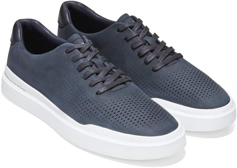imageCole Haan Mens Grandpro Rally Laser Cut SneakerNavy Nubuck