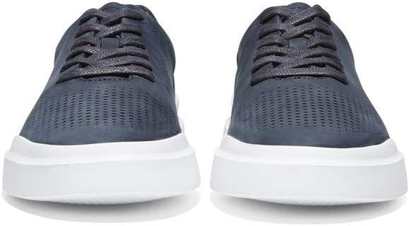 imageCole Haan Mens Grandpro Rally Laser Cut SneakerNavy Nubuck